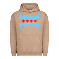 Pigment Burro awesome chicago city Urban Hoodie - artisFamous