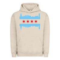 Pigment French Oak awesome chicago city Urban Hoodie - artisFamous