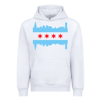 White awesome chicago city Urban Hoodie - artisFamous