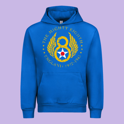 Mighty Eighth   8th Anniversary Urban Hoodie Designed By Artisfamous