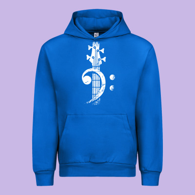 Musical Guitar Bass Urban Hoodie Designed By Artisfamous