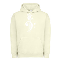 Pigment Pistachio musical guitar bass Urban Hoodie - artisFamous
