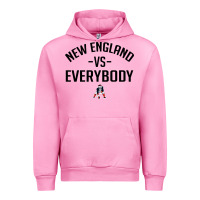 Fuchsia Pink new england Urban Hoodie - artisFamous