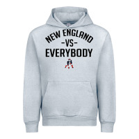 Heather Grey new england Urban Hoodie - artisFamous