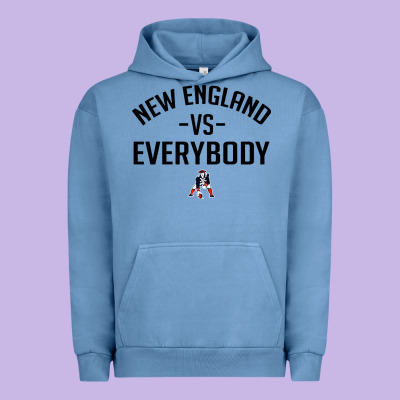 New England Urban Hoodie Designed By Artisfamous