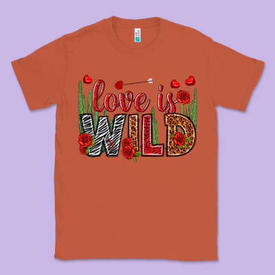Love Is Wild Valentine's Day Classic Tee Designed By Howdyjamesfarm