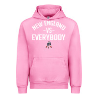Fuchsia Pink new england everybody Urban Hoodie - artisFamous