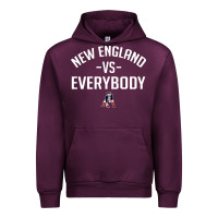 Mauve Wine new england everybody Urban Hoodie - artisFamous