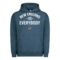 Pigment Midnight Navy new england everybody Urban Hoodie - artisFamous