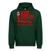 Forest Green red wigglers Urban Hoodie - artisFamous
