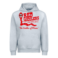 Heather Grey red wigglers Urban Hoodie - artisFamous