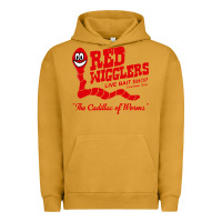 Pigment Peanut Butter red wigglers Urban Hoodie - artisFamous