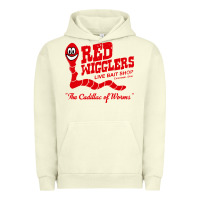 Pigment Pistachio red wigglers Urban Hoodie - artisFamous