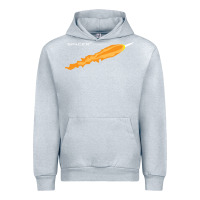 Heather Grey SpaceX Rocket Urban Hoodie - artisFamous