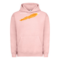 Pigment Salmon SpaceX Rocket Urban Hoodie - artisFamous