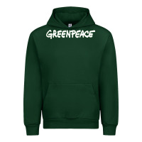Forest Green Greenpeace Urban Hoodie - artisFamous