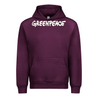 Mauve Wine Greenpeace Urban Hoodie - artisFamous
