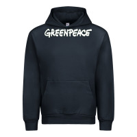 Navy Greenpeace Urban Hoodie - artisFamous