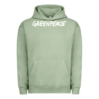 Pigment Oil Green Greenpeace Urban Hoodie - artisFamous