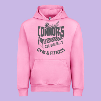 Sarah Connor's Club - Gym & Fitness Urban Hoodie Designed By Artisfamous