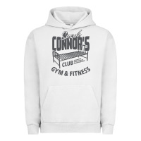 Pigment Lunar Rock Sarah Connor's Club - Gym & Fitness Urban Hoodie - artisFamous