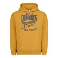 Pigment Peanut Butter Sarah Connor's Club - Gym & Fitness Urban Hoodie - artisFamous