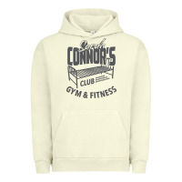 Pigment Pistachio Sarah Connor's Club - Gym & Fitness Urban Hoodie - artisFamous
