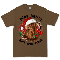 Cacao dear santa just send cows Premium Tee - CowGirlArtShop