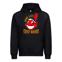 Black long live chief wahoos Urban Hoodie - artisFamous