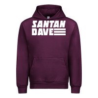 Mauve Wine Santan Dave Urban Hoodie - artisFamous