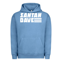 Pigment Pebble Blue Santan Dave Urban Hoodie - artisFamous