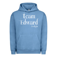 Pigment Pebble Blue team edward twilight Urban Hoodie - artisFamous