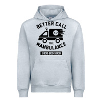 Heather Grey wambulance Urban Hoodie - artisFamous