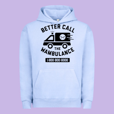 Wambulance Urban Hoodie Designed By Artisfamous