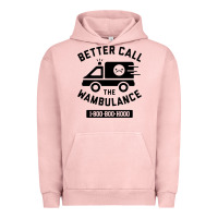 Pigment Salmon wambulance Urban Hoodie - artisFamous
