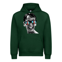 Forest Green squints Urban Hoodie - artisFamous