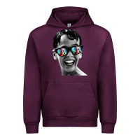 Mauve Wine squints Urban Hoodie - artisFamous