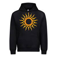 Black tribal sun Urban Hoodie - artisFamous
