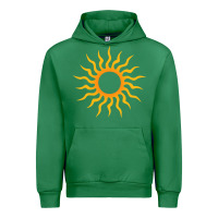 Emerald tribal sun Urban Hoodie - artisFamous
