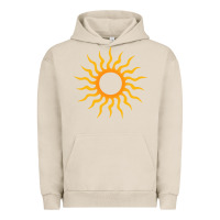 Pigment French Oak tribal sun Urban Hoodie - artisFamous