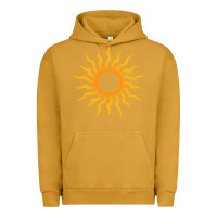 Pigment Peanut Butter tribal sun Urban Hoodie - artisFamous
