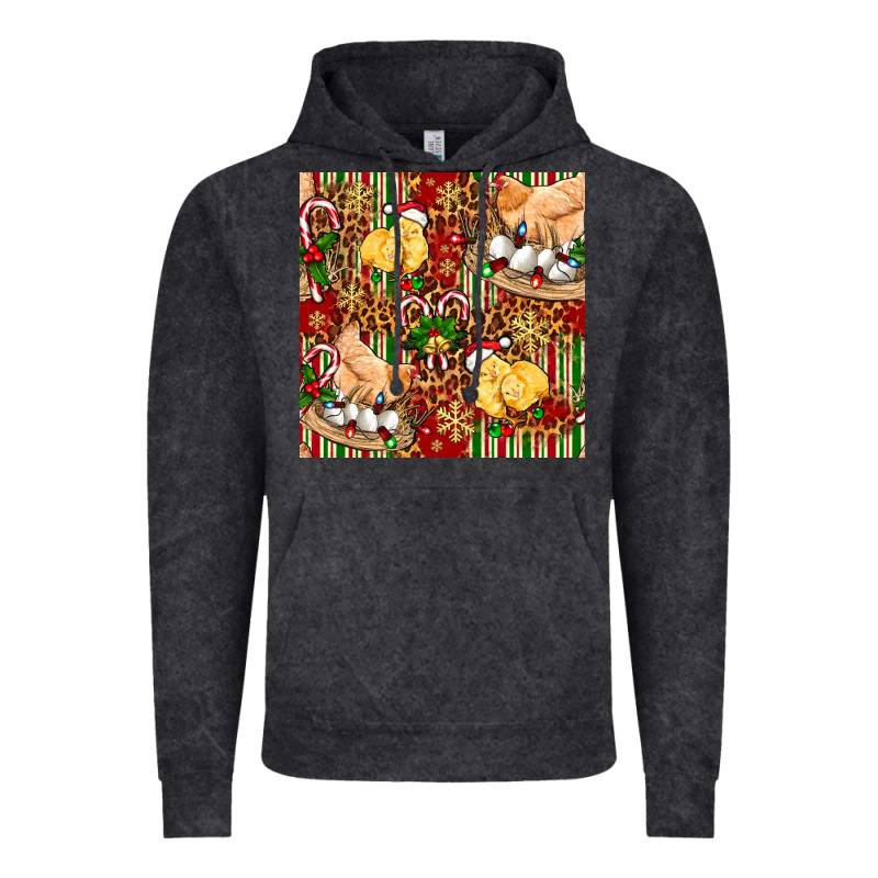 Christmas Chicken Vintage Hoodie by FaDigitalArtStudio | Teevron