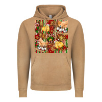 Vintage Camel christmas chicken Vintage Hoodie - FaDigitalArtStudio