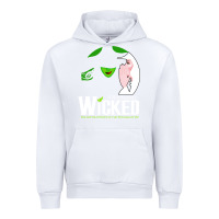 White wicked halloween Urban Hoodie - artisFamous