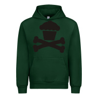 Forest Green johnny cupcakes funny skull Urban Hoodie - artisFamous