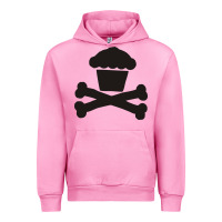 Fuchsia Pink johnny cupcakes funny skull Urban Hoodie - artisFamous