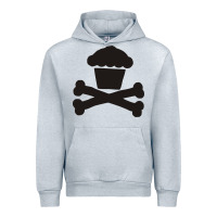 Heather Grey johnny cupcakes funny skull Urban Hoodie - artisFamous