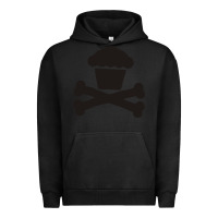 Pigment Black johnny cupcakes funny skull Urban Hoodie - artisFamous