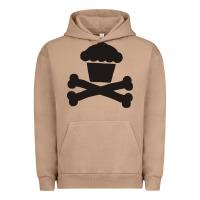 Pigment Burro johnny cupcakes funny skull Urban Hoodie - artisFamous