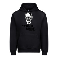 Black your mom  Sigmund Freud Urban Hoodie - artisFamous